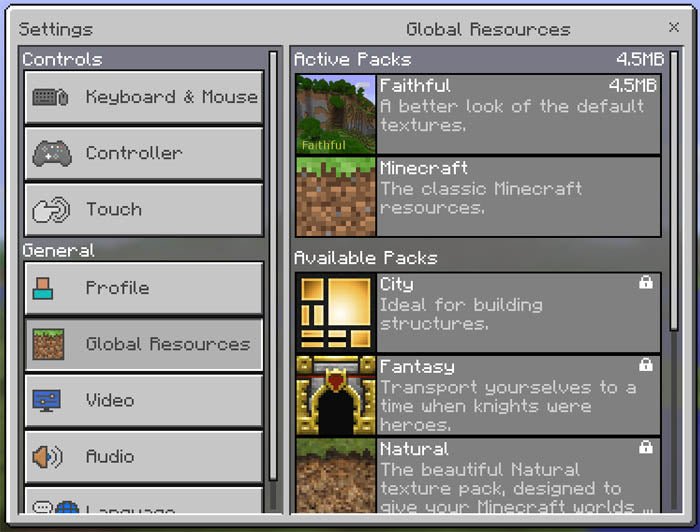 How to Add Resource Packs to Minecraft Bedrock Windows 10? - keysdirect.us