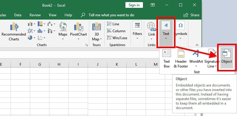How to Attach a Pdf to Excel? - keysdirect.us