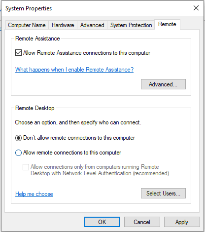 How to Disable Remote Access Windows 10? - keysdirect.us