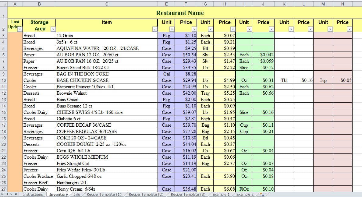 How to Do Inventory in Excel? - keysdirect.us