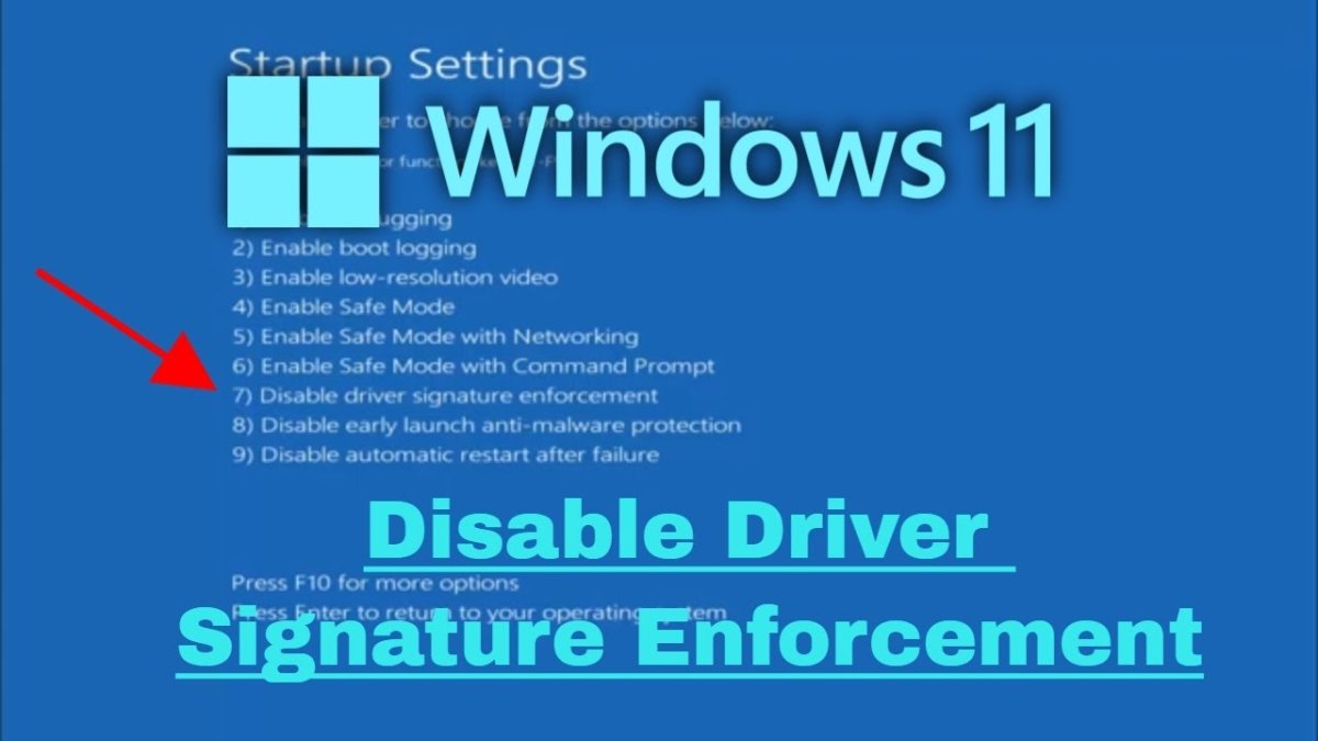 How to Enable Driver Signature Enforcement Windows 11 - keysdirect.us