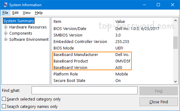 How to Find What Motherboard I Have Windows 10? - keysdirect.us