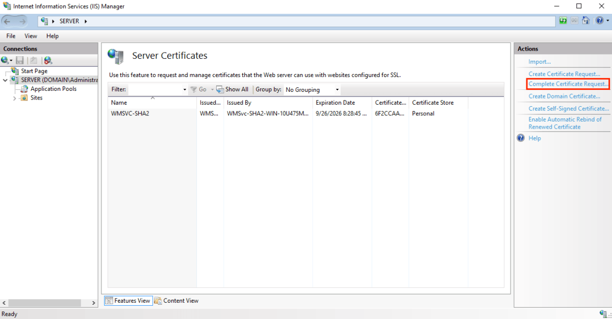 How to Install Ssl Certificate in Windows Server 2016? - keysdirect.us
