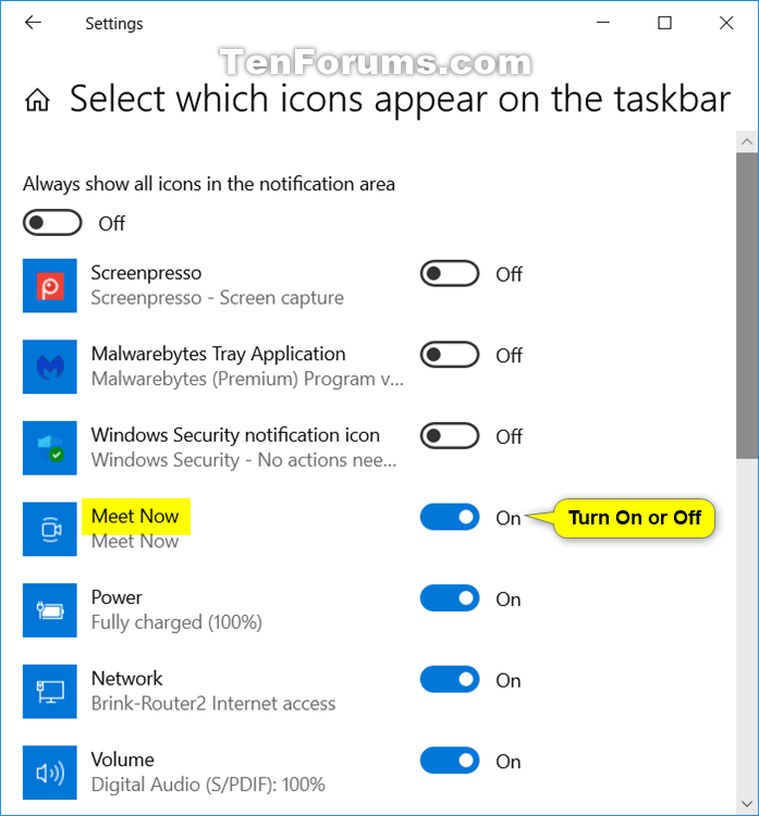 How to Remove Meet Now From Windows 10? - keysdirect.us