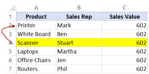 How to Reorder Rows in Excel? - keysdirect.us