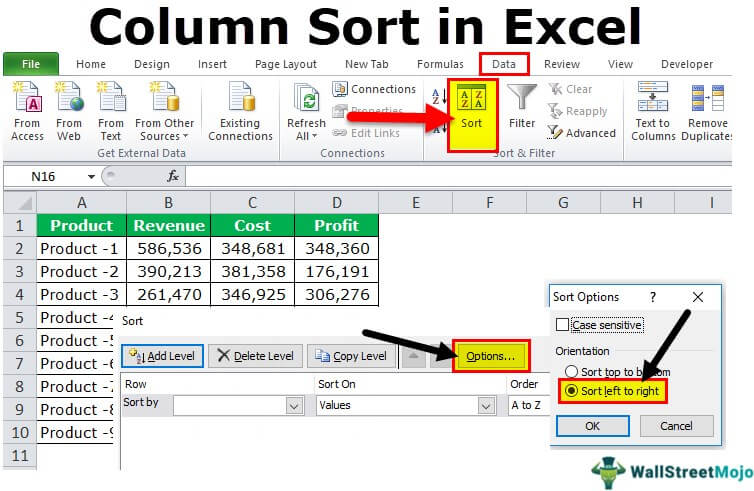 How to Sort Excel by Column? - keysdirect.us