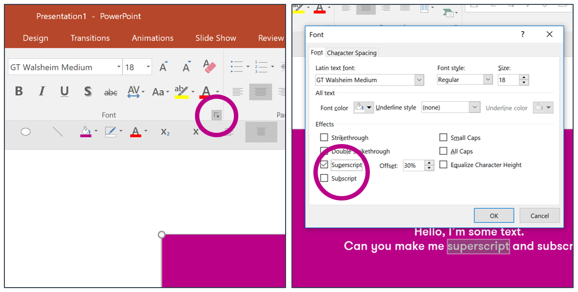 How to Superscript in Powerpoint? - keysdirect.us