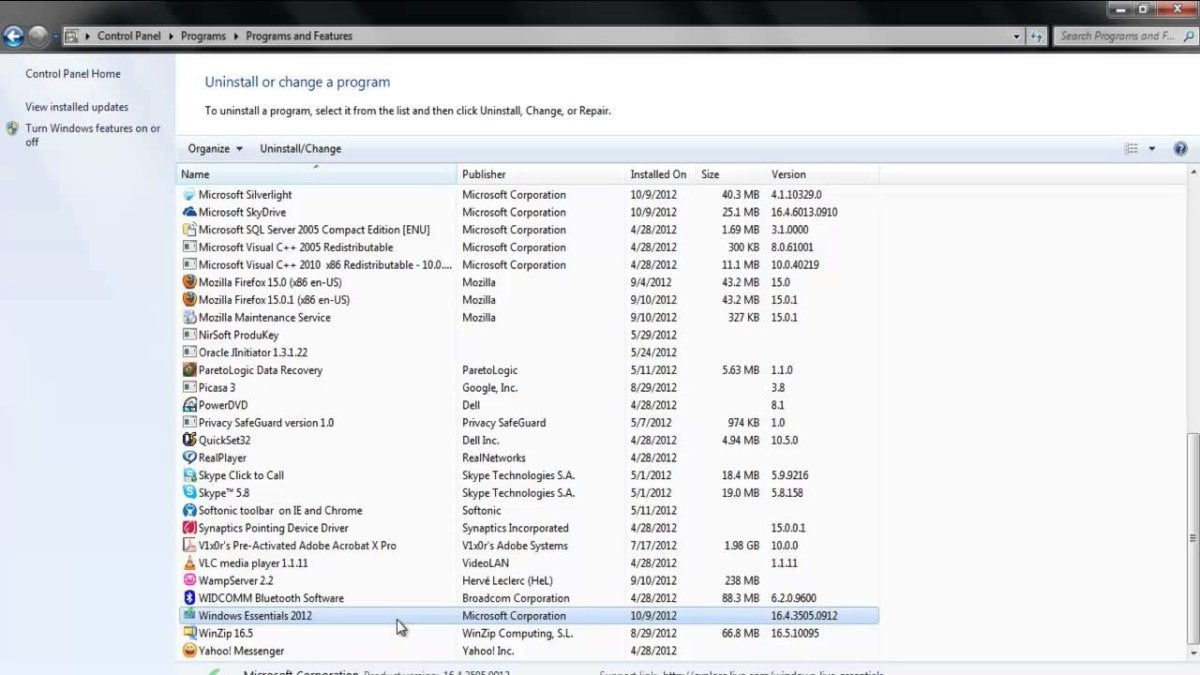 How to Uninstall Windows Live Messenger Windows 7? - keysdirect.us