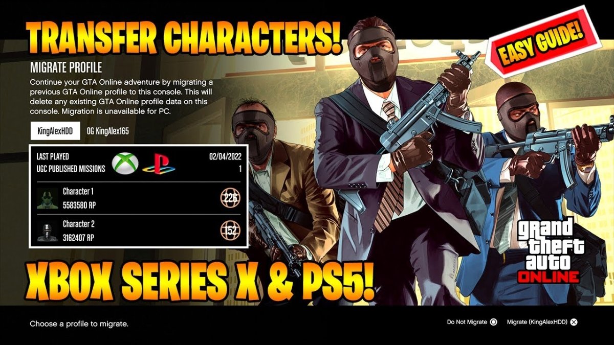 Can You Transfer Gta Online From Xbox One to Ps5? - keysdirect.us