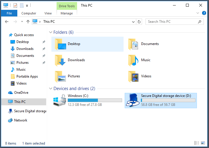 How to Access Sd Card on Windows 10? - keysdirect.us