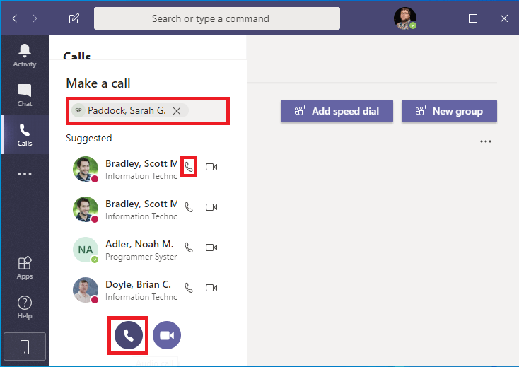 How to Call Someone on Microsoft Teams? - keysdirect.us