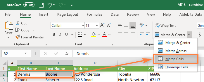 How to Combine Cells Excel? - keysdirect.us