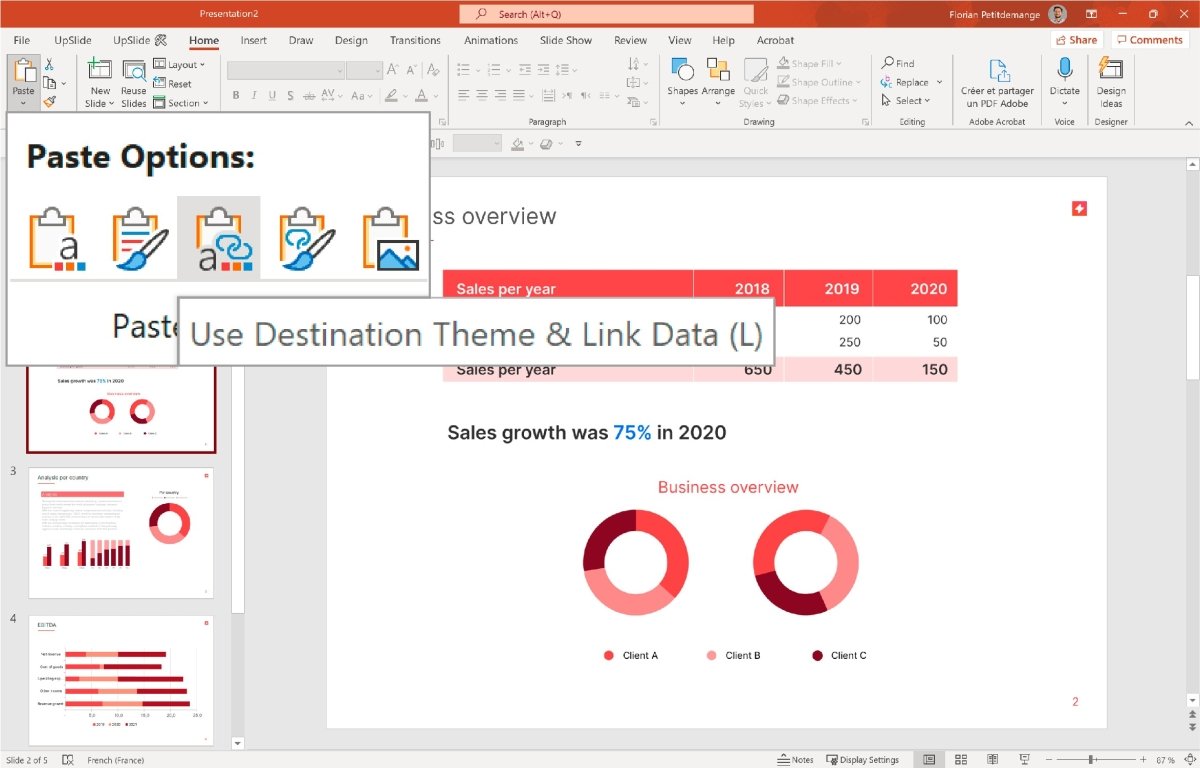 How to Link Excel Chart to Powerpoint? - keysdirect.us
