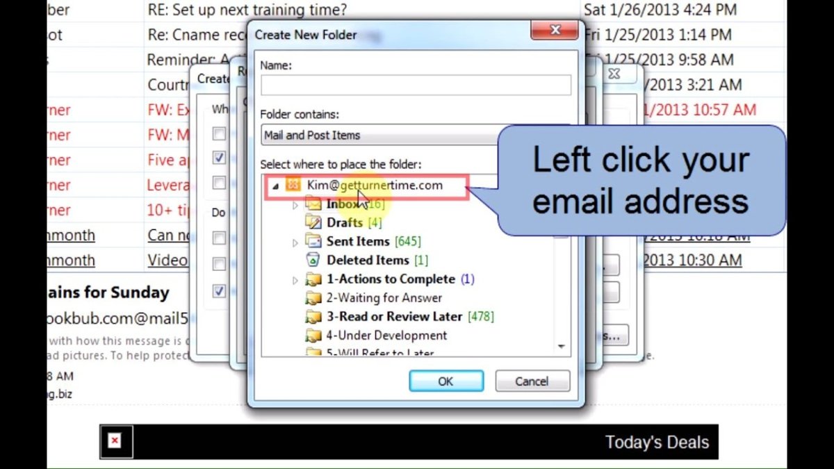 How to Move Folders in Outlook? - keysdirect.us