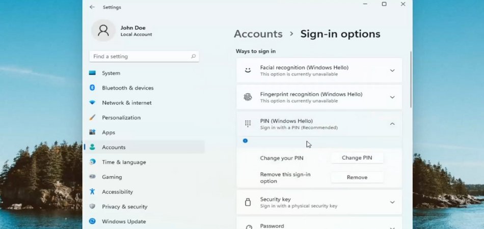 How to Remove Pin From Windows 11 - keysdirect.us