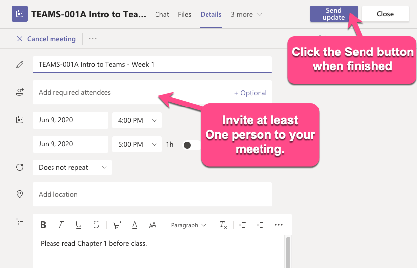 How to Send Microsoft Teams Meeting Invite Link? - keysdirect.us