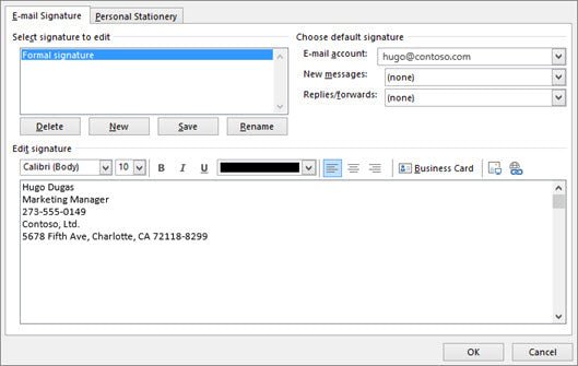 How to Set Up Outlook Email Signature? - keysdirect.us