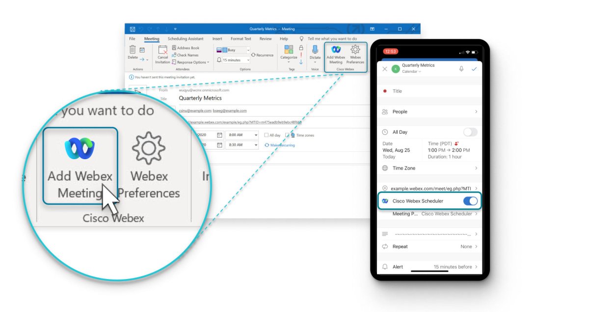 How to Set Up Webex Meeting in Outlook? - keysdirect.us
