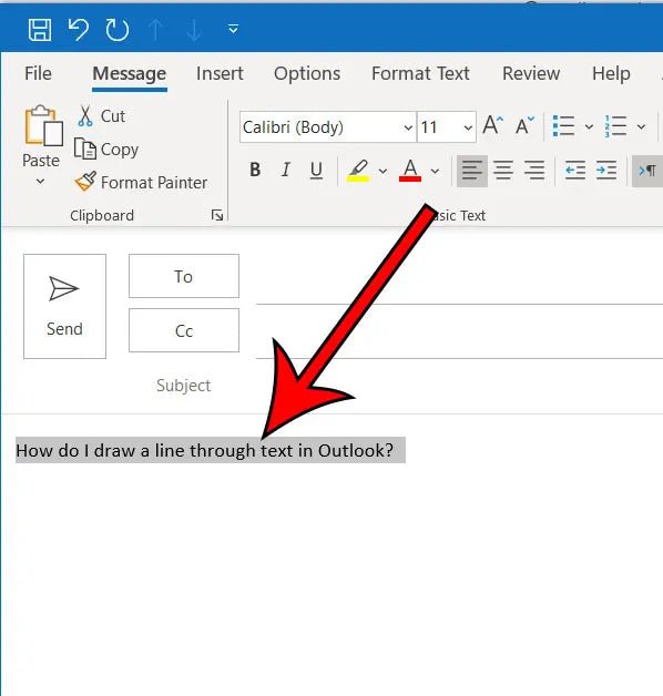 How to Strikethrough in Outlook? - keysdirect.us