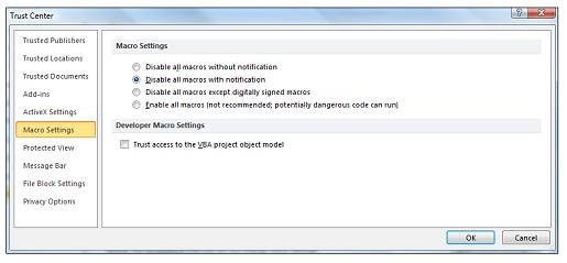 How to Turn Off Macros in Excel? - keysdirect.us