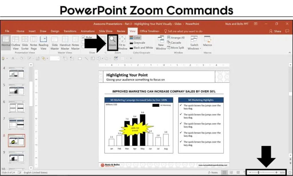 How to Zoom in Powerpoint? - keysdirect.us